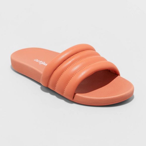 Girls' Shelby Slip-On Slide Sandals - Cat & Jack™ | Target