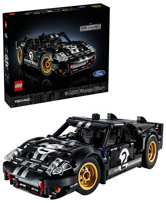 LEGO® Technic 1966 Ford GT40 MKII Race Car Building Set 42223, 793 Pieces - Macy's | Macy's