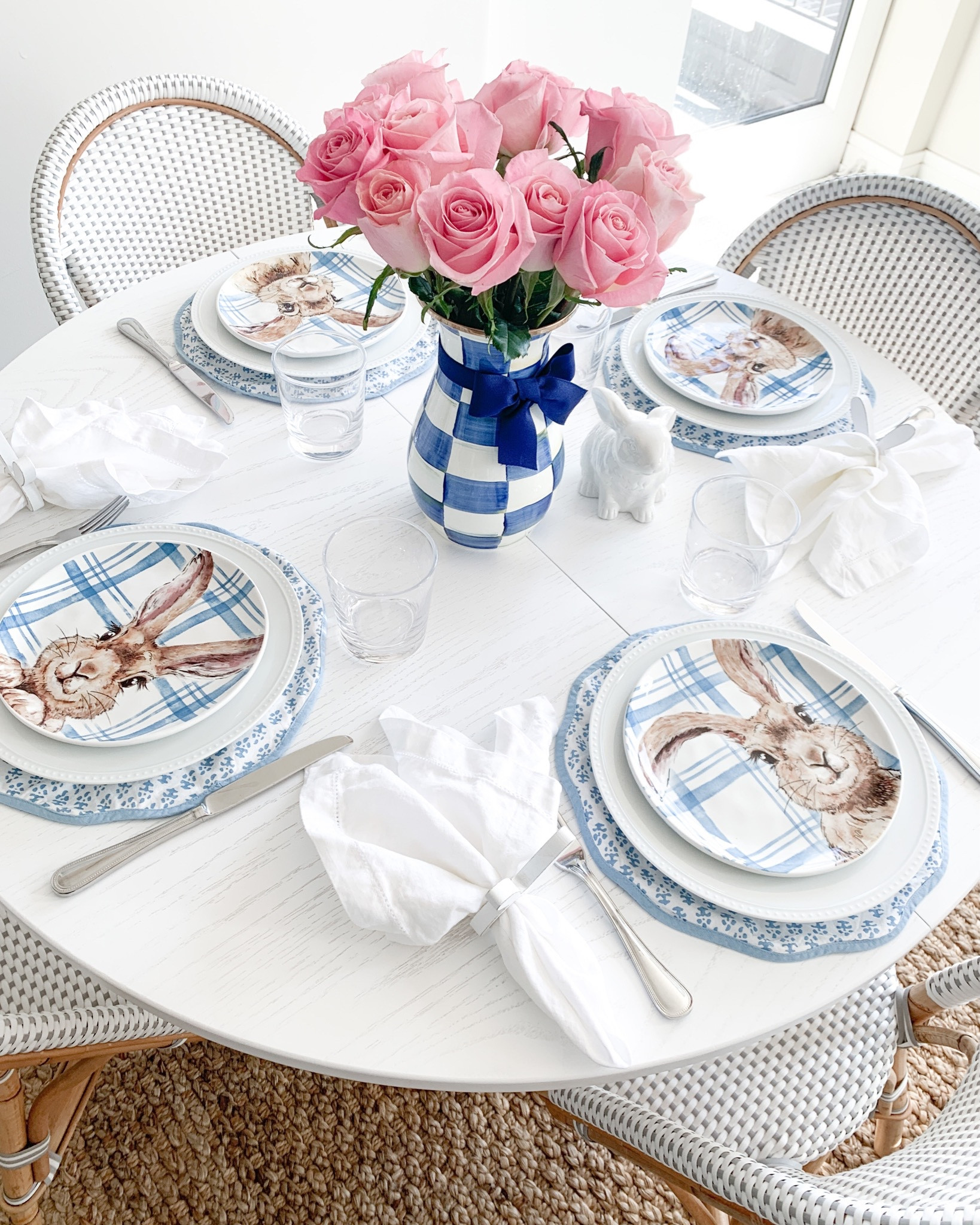 Easter table decor inspiration 💙

#LTKfindsunder50 #LTKhome #LTKSeasonal