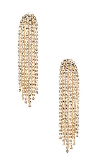 Glitz Earrings in Gold | Revolve Clothing (Global)