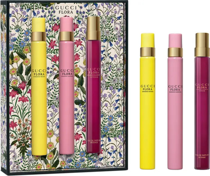 Flora Gorgeous Eau de Parfum Trio Gift Set $120 Value | Nordstrom