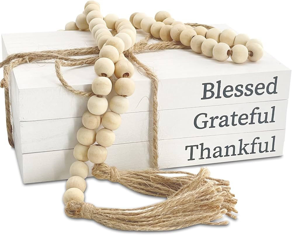 Decorative Books for Home Decor,Faux Books for Decoration,Rustic Farmhouse Decor,Farmhouse Shelf ... | Amazon (US)