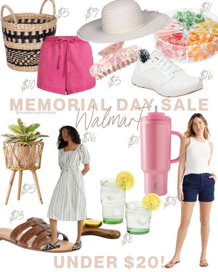 Walmart Memorial Day🇺🇸☀️ sale! Under $20❤️🤍💙
Walmart, sale, Memorial Day, dresses, shoes, shorts, home finds, Madison Payne

#LTKSeasonal #LTKsalealert #LTKfindsunder50