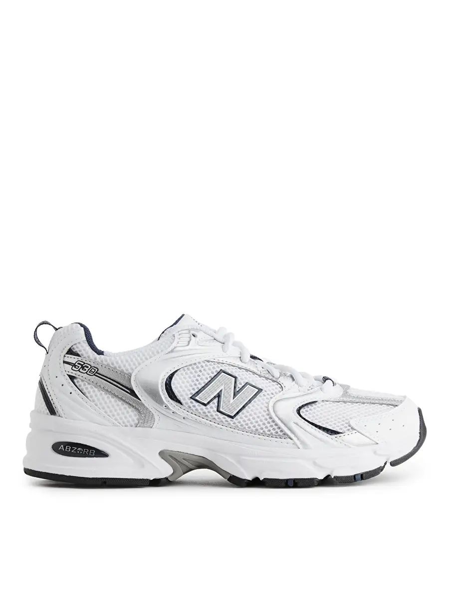 New Balance 530 Trainers - White/Indigo - ARKET GB | ARKET