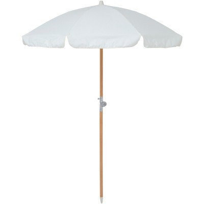 Sunnylife: Luxe Beach Umbrella - Cream - UPF50 Fabric Sun Protection, 61x61x82 | Target