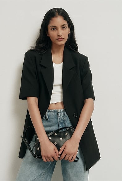 Short Sleeve Blazer | Witchery (AU)