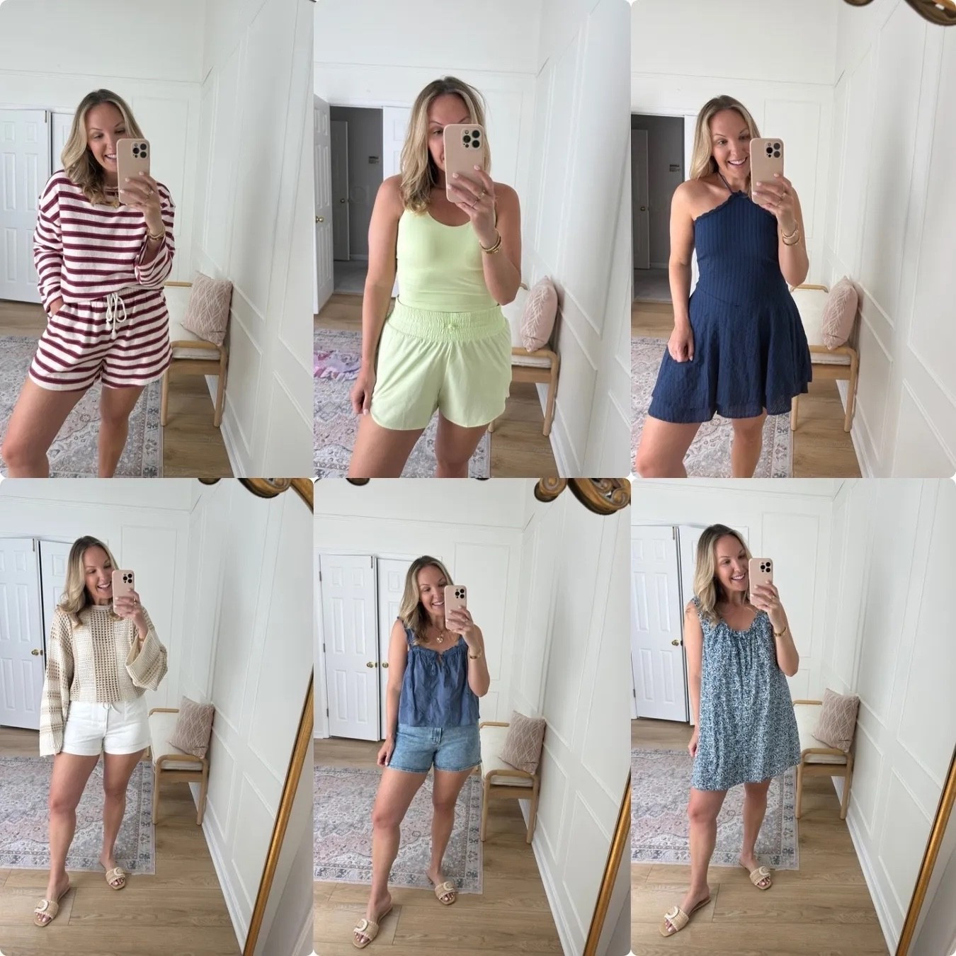 Casual outfits from Target! I’m wearing a med in tops and dresses and a large or size 10 in shorts!

#LTKmomlife #LTKMidsize #LTKSeasonal