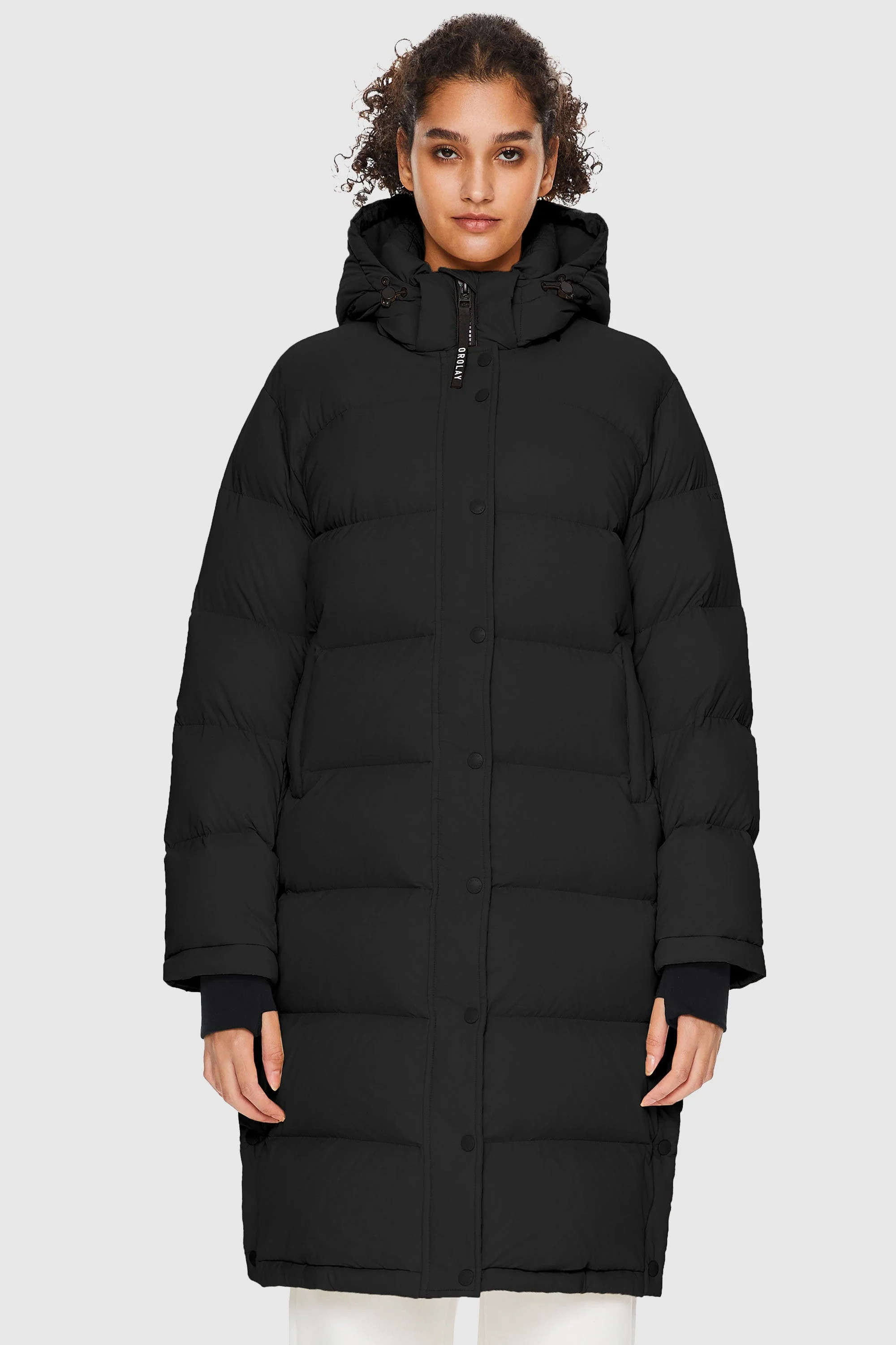 Orolay Women's Aurora Long Detachable Hooded Down Jacket | Orolay