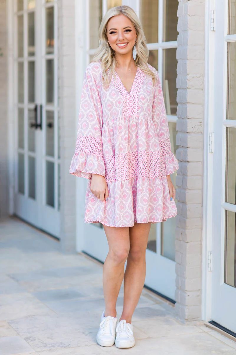 Caitlyn Dress- Pink | Avara