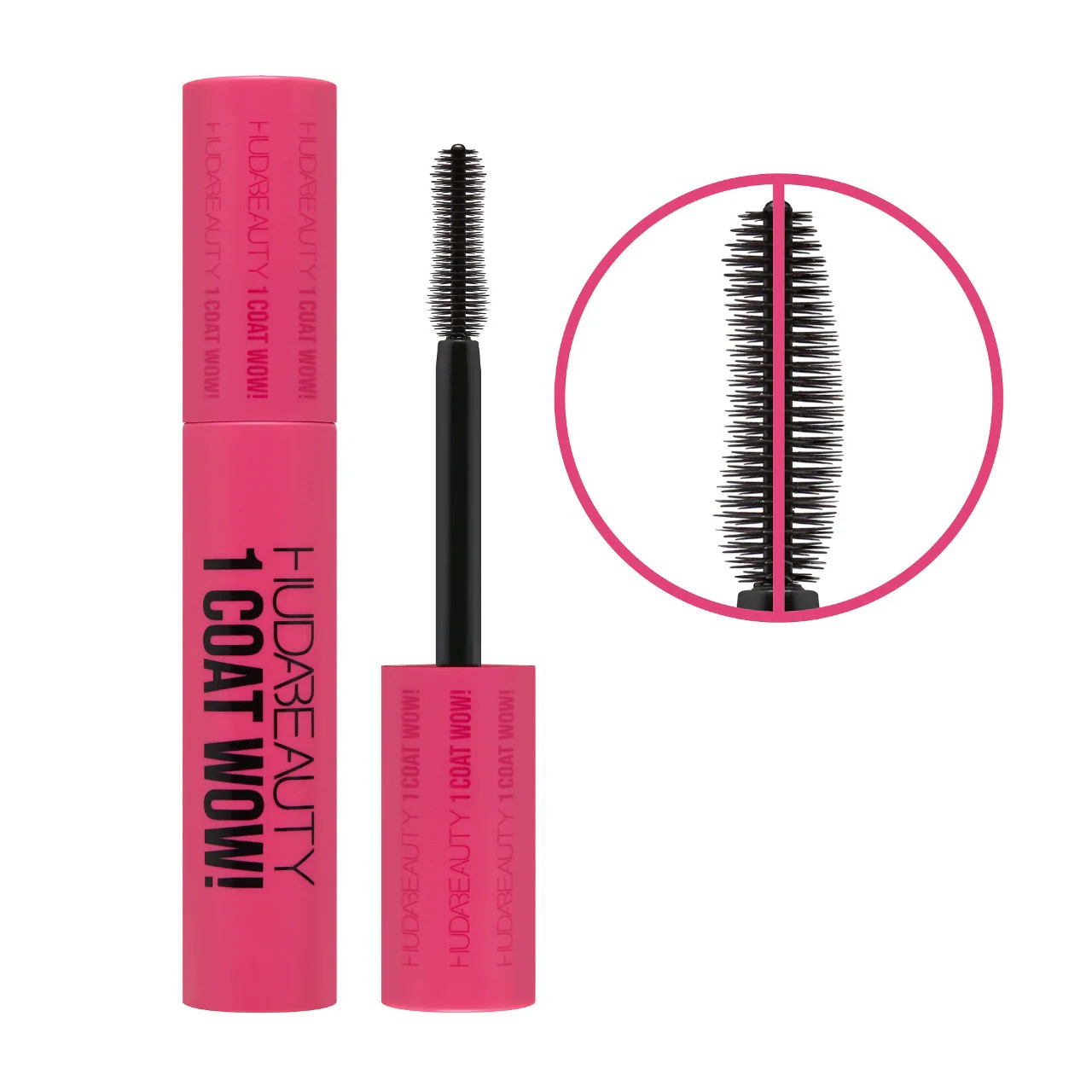 HUDA BEAUTY 1 Coat WOW! Extra Volumizing and Lifting Mascara Very Vanta .33 fl oz. / 10 mL | Sephora (US)