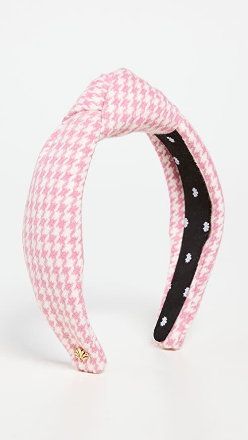 Lele Sadoughi Houndstooth Knotted Headband | SHOPBOP | Shopbop