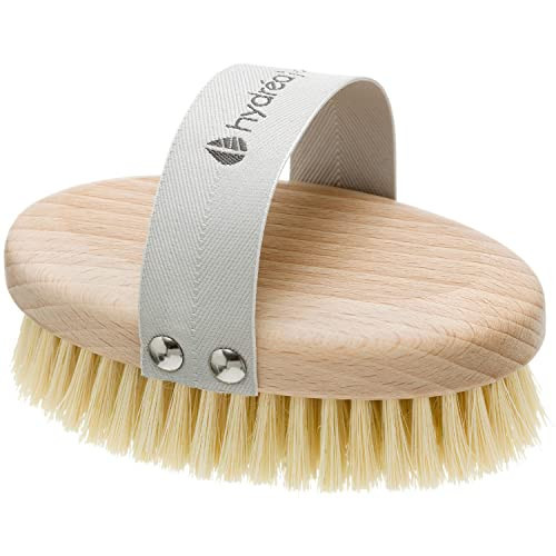 Hydrea London Dry Brushing Body Brush with Cactus Bristle - Cellulite Remover, Vegan Best Dry Brush for Flawless Skin, Helps Improve Lymphatic Drainage - FSC® Certified Beechwood. | Amazon (UK)