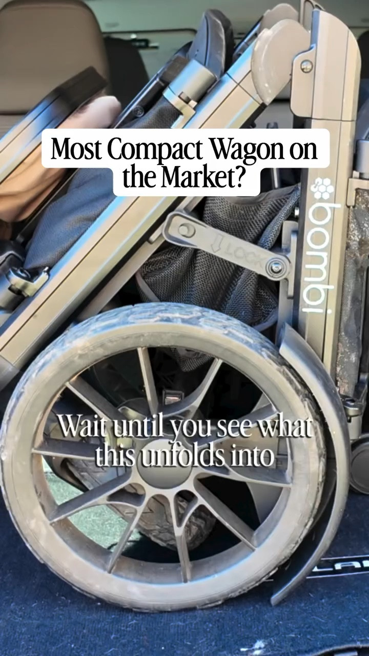 The fold on this wagon is 🔥
 
Want my full Bombi Waggle review? Use code STROLLERMOM20 to save $20 + get two free accessories (storage basket is a must)! 🙌🏼🙌🏼

#LTKmomlife #LTKBaby #LTKKids
