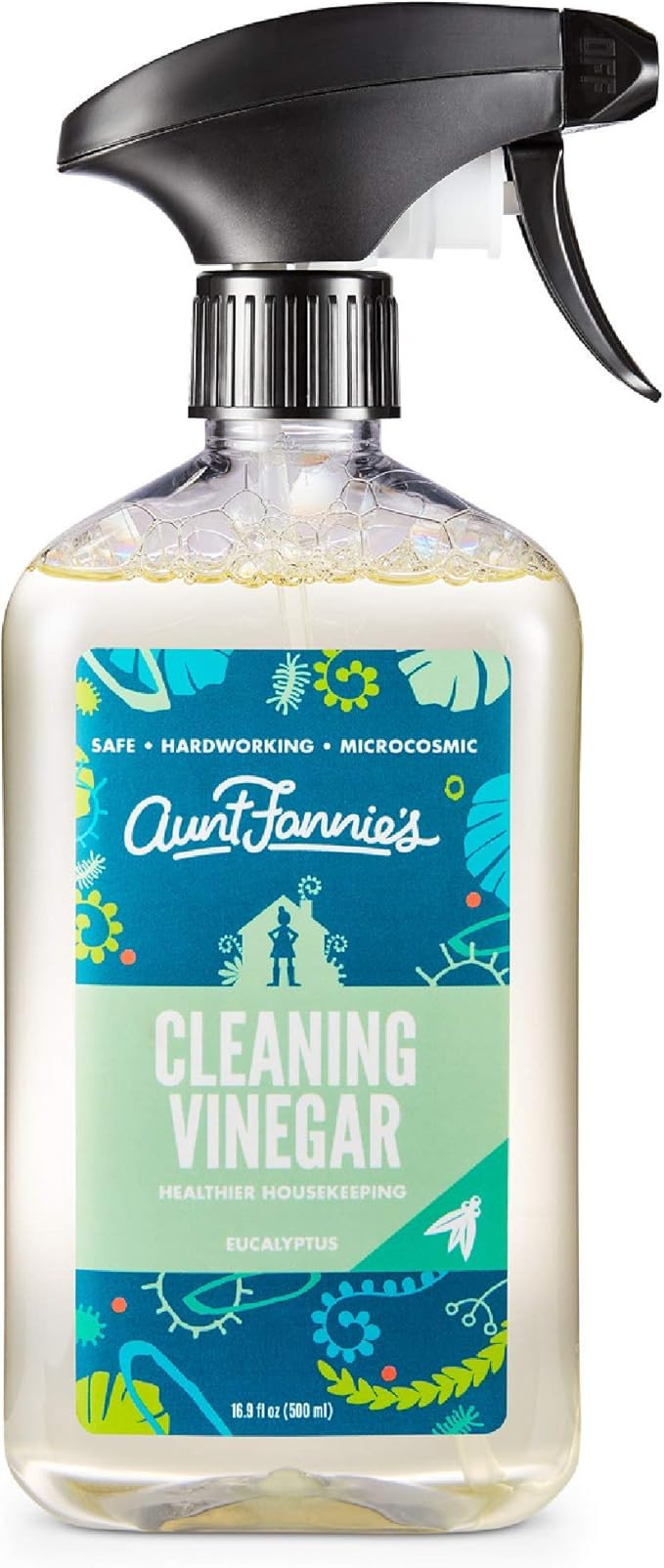 Aunt Fannie's All Purpose Cleaning Vinegar 16.9 Ounces, Multipurpose Surface Spray Cleaner (Eucal... | Amazon (US)