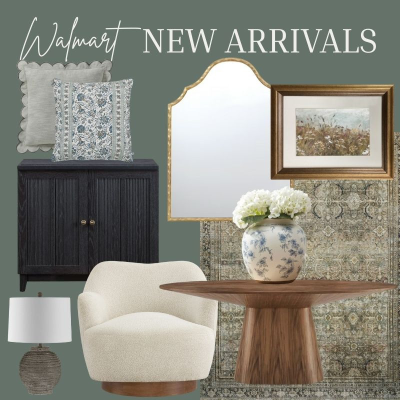 New Walmart home finds with a high-end look 🤍 Soft neutrals, warm wood tones, and timeless details that make any space feel elevated.

// Walmart, Walmart Finds, Walmart Home, Walmart Home Decor, Walmart Home Finds, Walmart Home And Decor, Walmart New Arrivals, Walmart New Arrivals Home, Decorative Pillow, Tv Console, Arched Wall Mirror, Wall Art, Swivel Accent Chair, Dining Table, Artificial Flowers, Ceramic Vase, Table Lamp, Area Rug 

 #LTKdayinmylife #LTKSeasonal #LTKHome