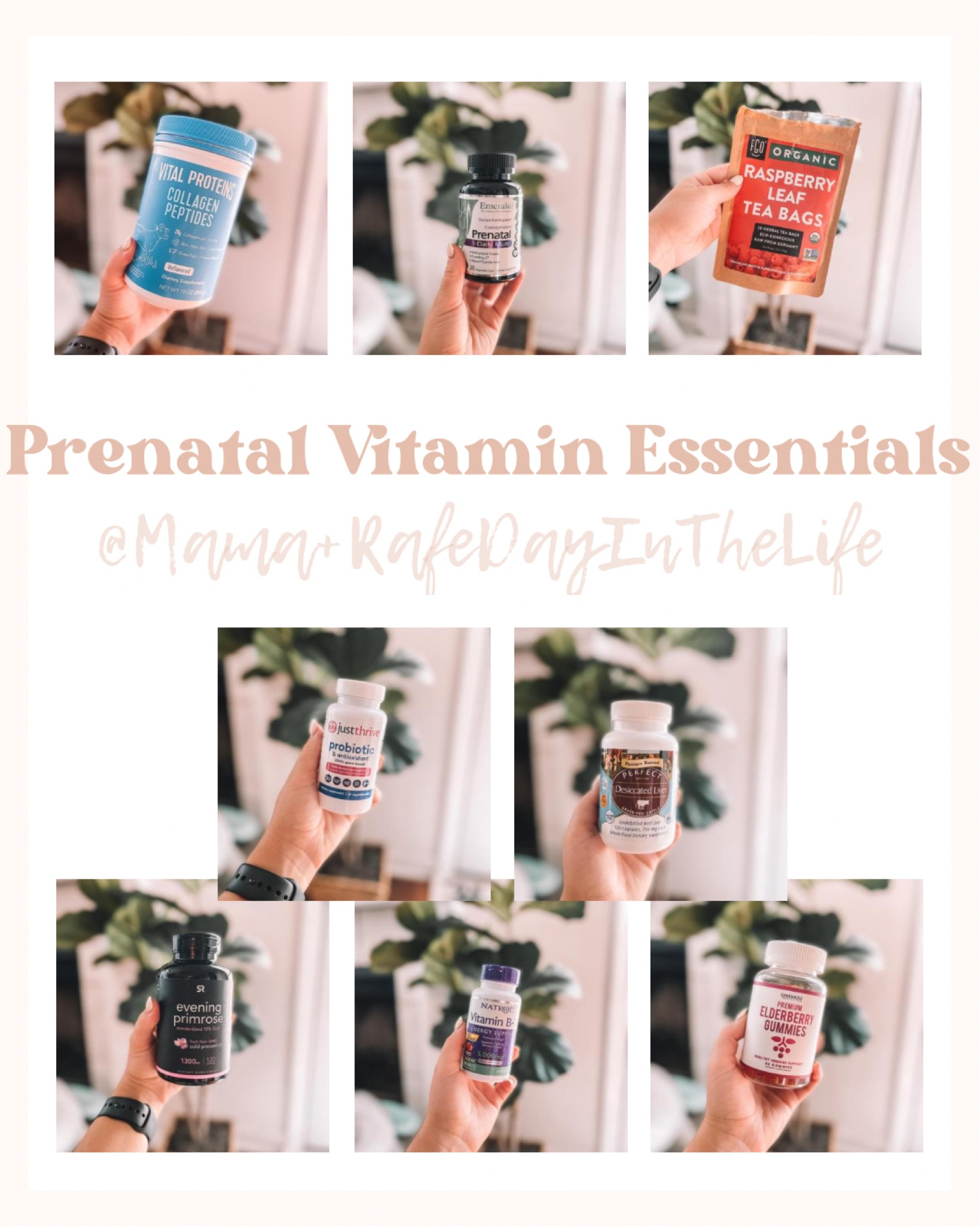 My personal choices for prenatal vitamin supplements!! So very important to choose products that have everything you need in them and nothing else! ❤️

#LTKfamily #LTKsalealert #LTKbaby