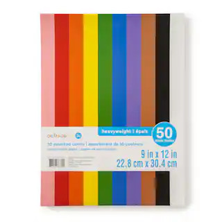 Rainbow 9" x 12" Construction Paper by Creatology™, Assorted Sheets | Michaels | Michaels Stores