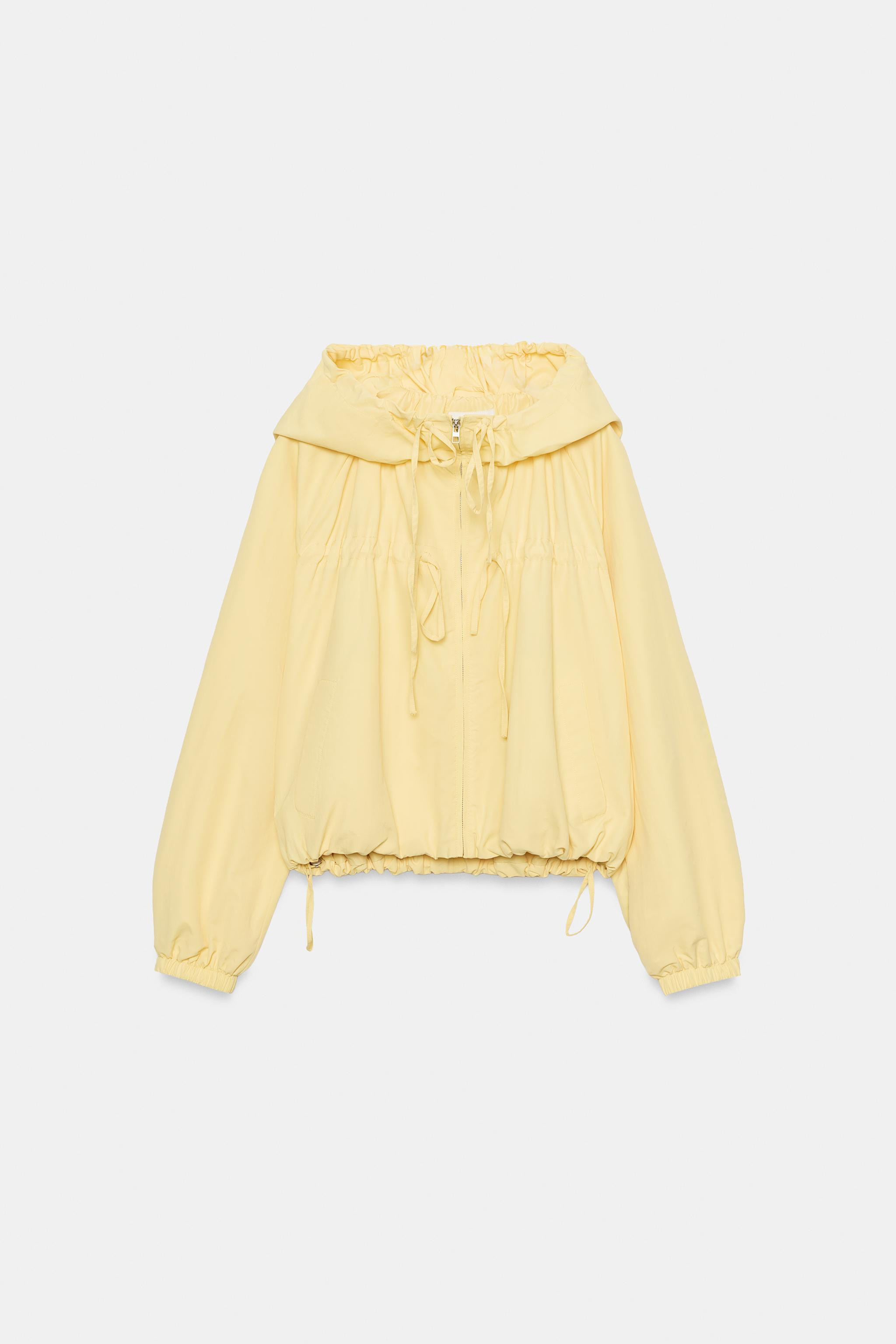 NYLON JACKET WITH TIES | Zara US