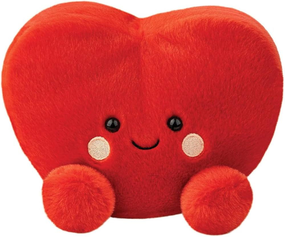 Aurora, 61541, Palm Pals Amore Heart 8In Medium, Soft Toy, Red | Amazon (UK)