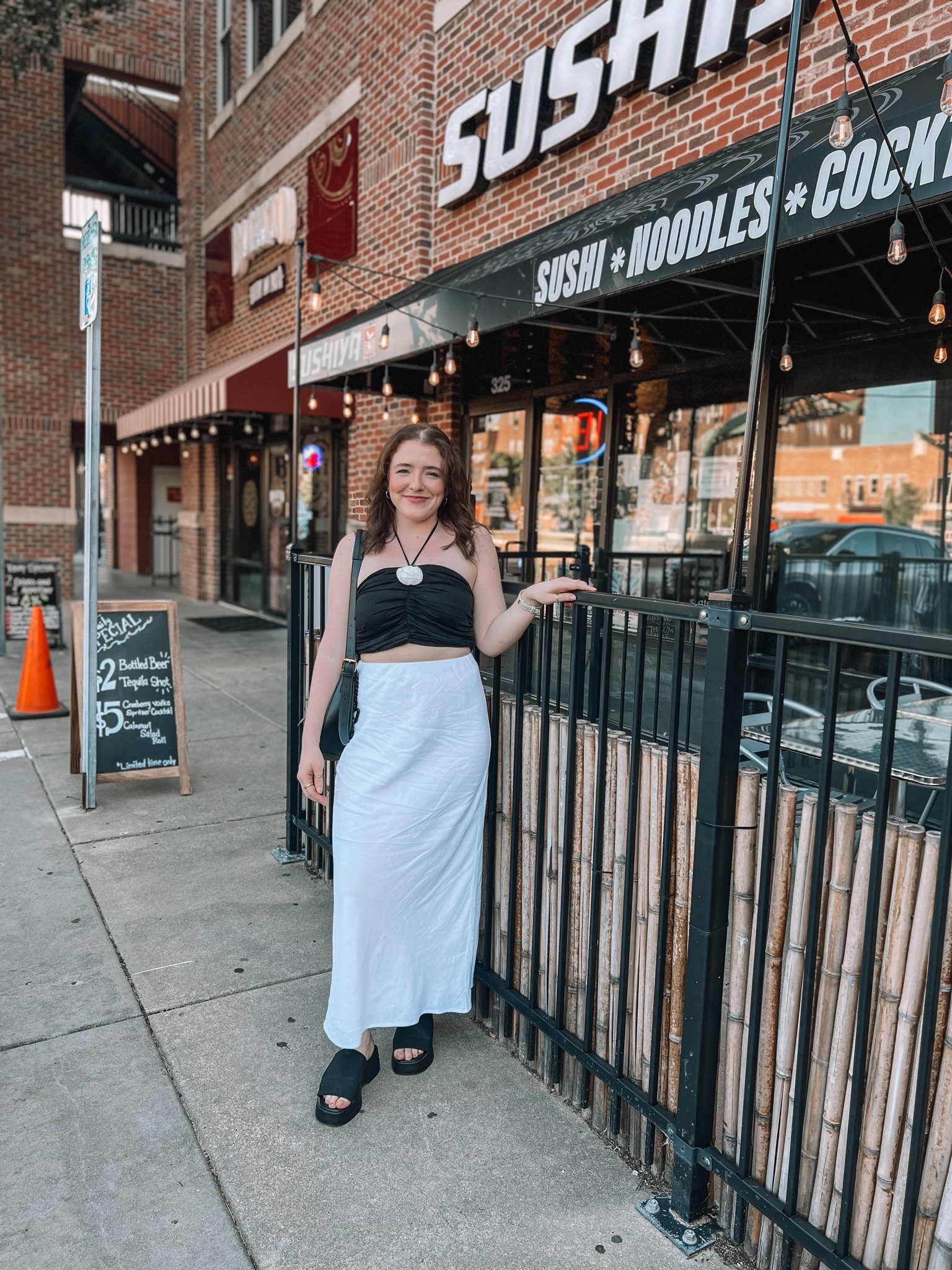 Easy summer outfit with a white maxi skirt. Perfect for a girls night! I love the target top and probably could have done a small, I’m wearing a medium. Wearing a small in the skirt.

#abercrombie #target #stevemadden

#LTKFindsUnder50 #LTKSummerSales #LTKFindsUnder100
