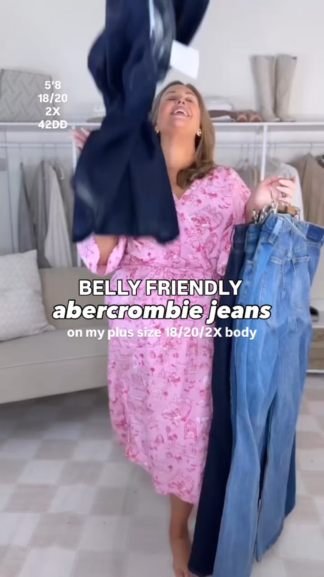 BELLY FRIENDLY ABERCROMBIE DENIM HAUL! Wearing an XL in the black top! 1. Wearing the 36 in the wide leg trouser jeans! Felt so chic! 2. The high rise bootcut is a 35 in the curve love in medium wash! 3. Same pair of high rise bootcut in 35 curve love, these are the dark wash! Love the belly support on both of the bootcut jeans! 4. These are the 90s relaxed high rise jeans in a 35 regular, color dark! I was nervous about the fit, but these impressed me! The trouser jeans are a 36, I recommend sizing up!

Make sure to shop through the LTK app to get an exclusive discount from now until 9/29!

Ltk fall sale, abercrombie haul, fall fashion, trendy outfit ideas, plus size fashion, midsize fashion, Abercrombie denim 

#LTKFallSale #LTKPlusSize #LTKMidsize