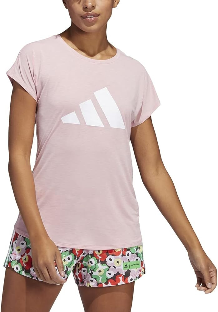 adidas Women's 3-Stripes Training T-Shirt | Amazon (US)