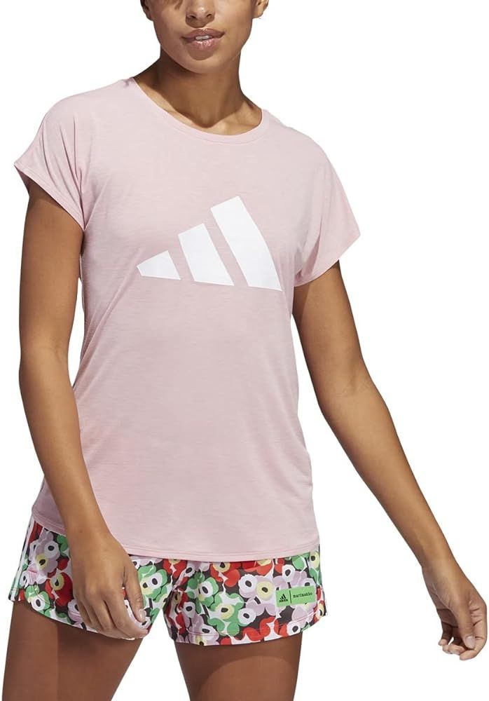 adidas Women's 3-Stripes Training T-Shirt | Amazon (US)