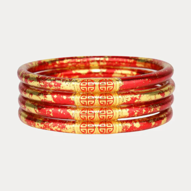 KOI Rouge All Weather Bangles® (AWB®) - Set of 4 | BuDhaGirl