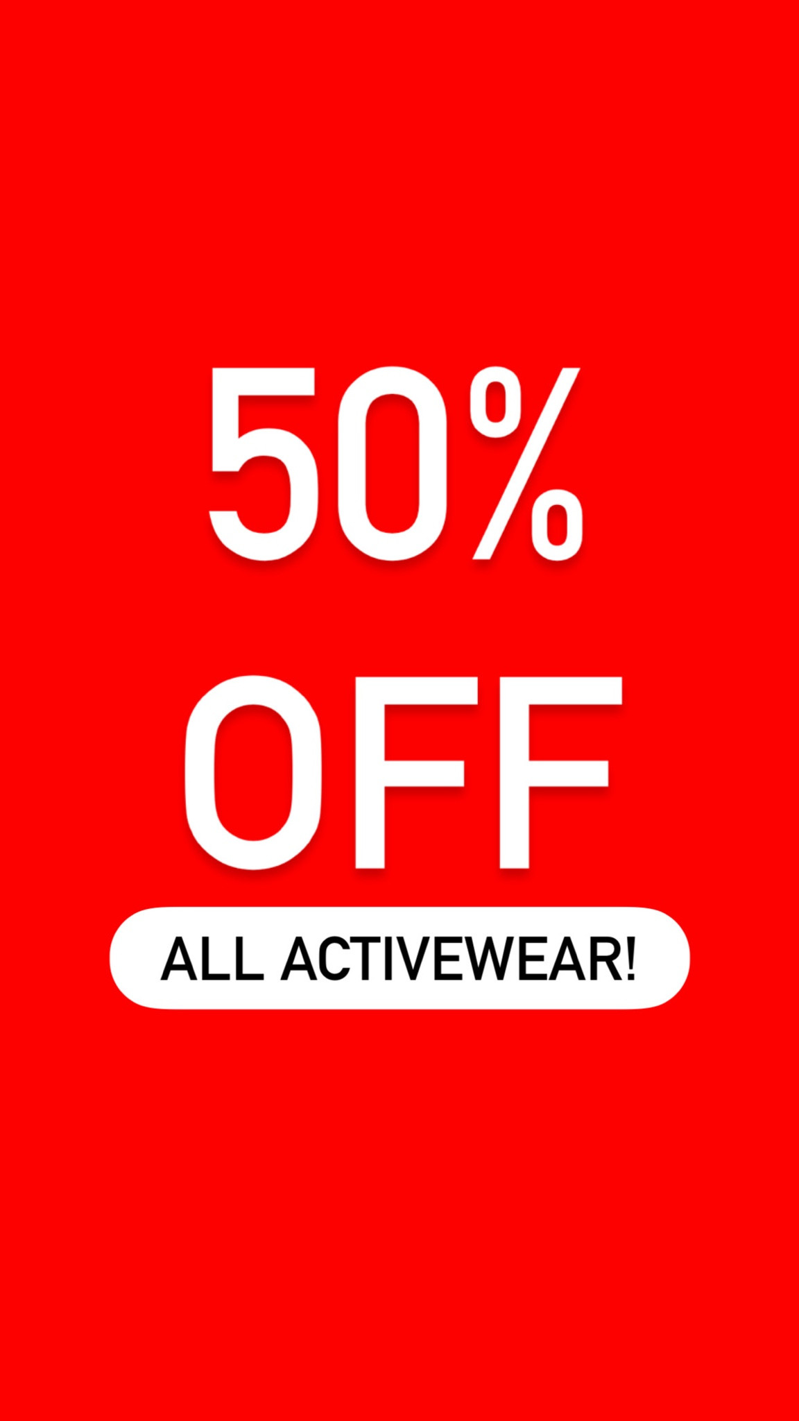 50% off old navy activewear 

#LTKActive #LTKSaleAlert #LTKFindsUnder50