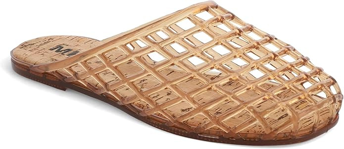 MIA Women's Darby Flat Jelly Sandal | Amazon (US)