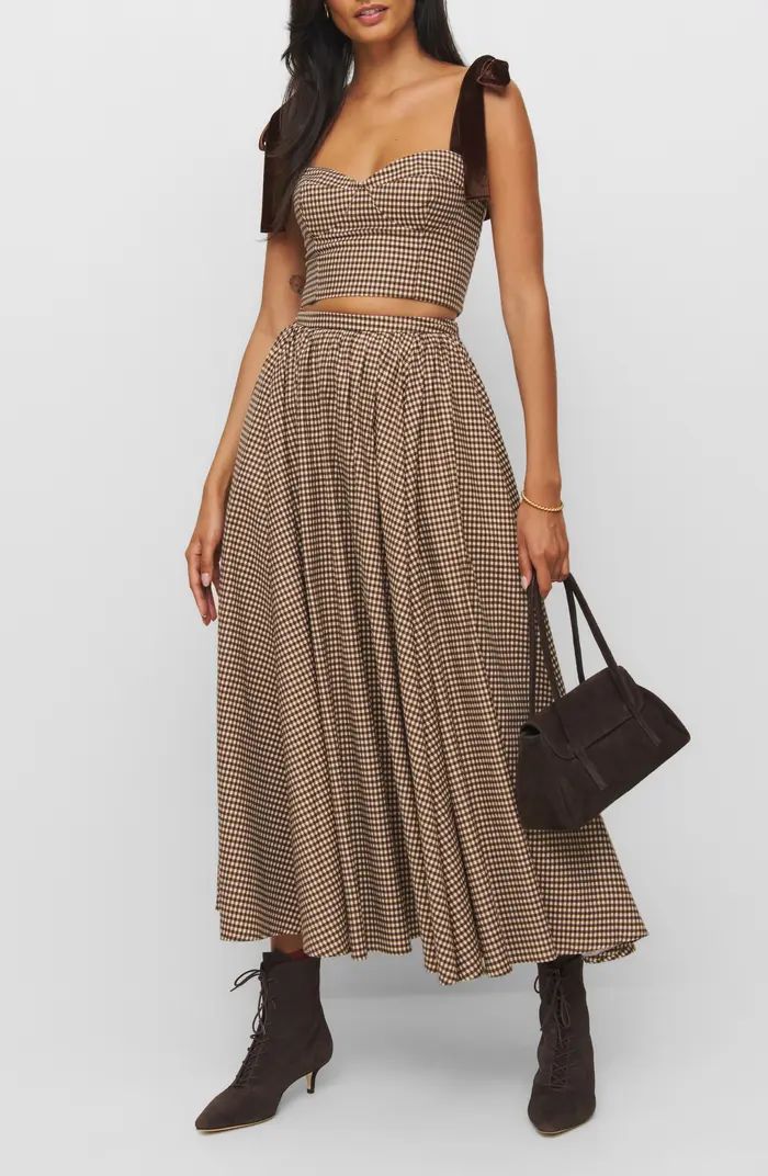 Reformation x Kacey Musgraves Magnolia Tank & Midi Skirt Set | Nordstrom | Nordstrom