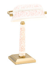 16in Ceramic Decal Bankers Lamp | Mother's Day Gifts | Marshalls | Marshalls