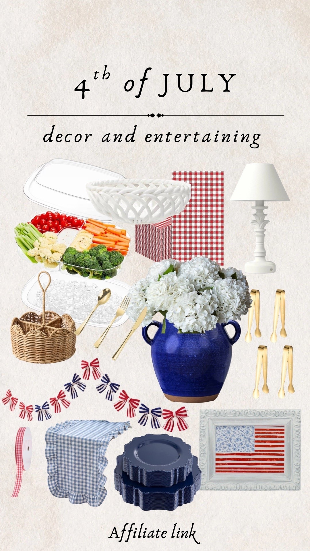 4th of July decor and entertaining finds!

Party, Americana, Fourth of July, red white blue, patriotic, decor, patio, entertaining finds

#LTKHome