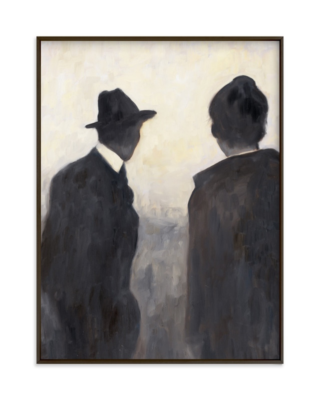 "watching" - Painting Limited Edition Art Print by Kelly Witmer. | Minted