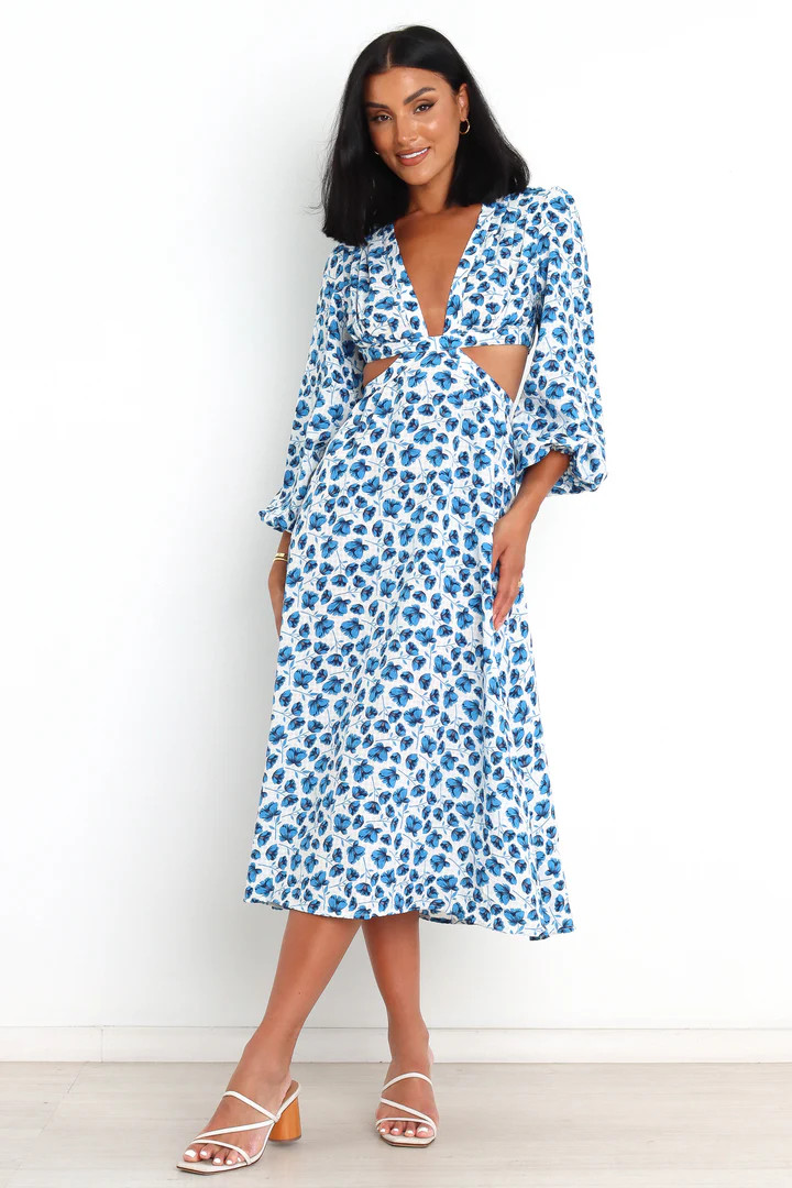 Simonette Dress - Blue | Petal & Pup (US)