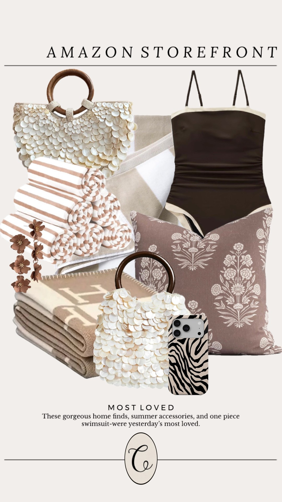 Amazon most loved 🤎

#dupe #home #decor #swimsuit #accessories Amazon finds summer towel handbag phone case striped Hermes throw blanket dupe zebra print brown earrings sneakers sandals chair cap cardigan tee luggage

#LTKSwim #LTKHome #LTKOver40