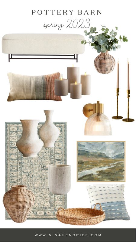 The Pottery Barn Spring 2023 collection is so gorgeous!! Here are some of my favorites 🌿

#LTKhome