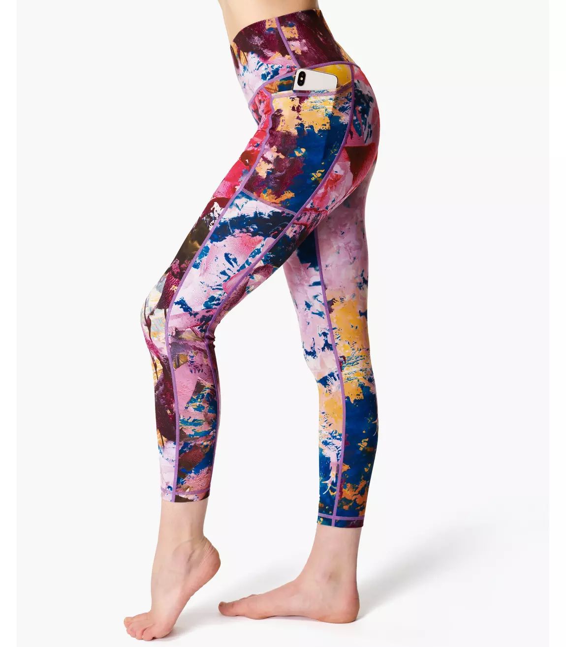 Super Sculpt Sustainable High-Waisted 7/8 Yoga Leggings | Sweaty Betty (US)