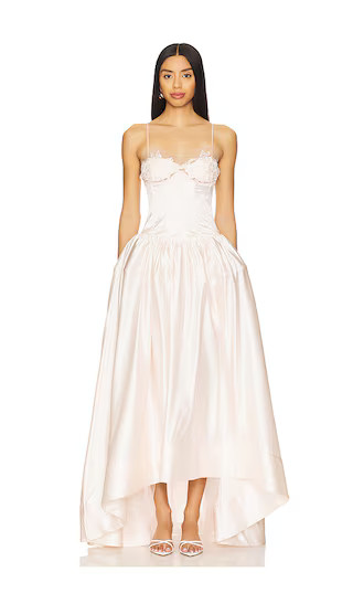 Nara Gown in Pink | Revolve Clothing (Global)