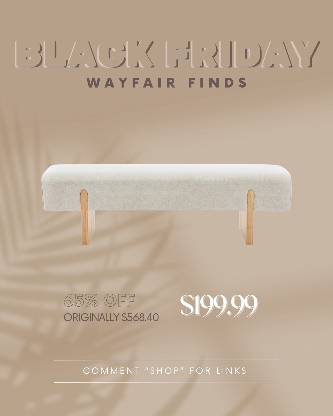 Among Wayfair’s many Black Friday deals, they have so many gorgeous benches with great discounts.

Links are commissionable meaning I earn a small commission for each purchase. 

#affiliate #blackfridaydeal #modernbench #blackfridayfurniture #homedecor #furniture 

#LTKHome #LTKCyberWeek