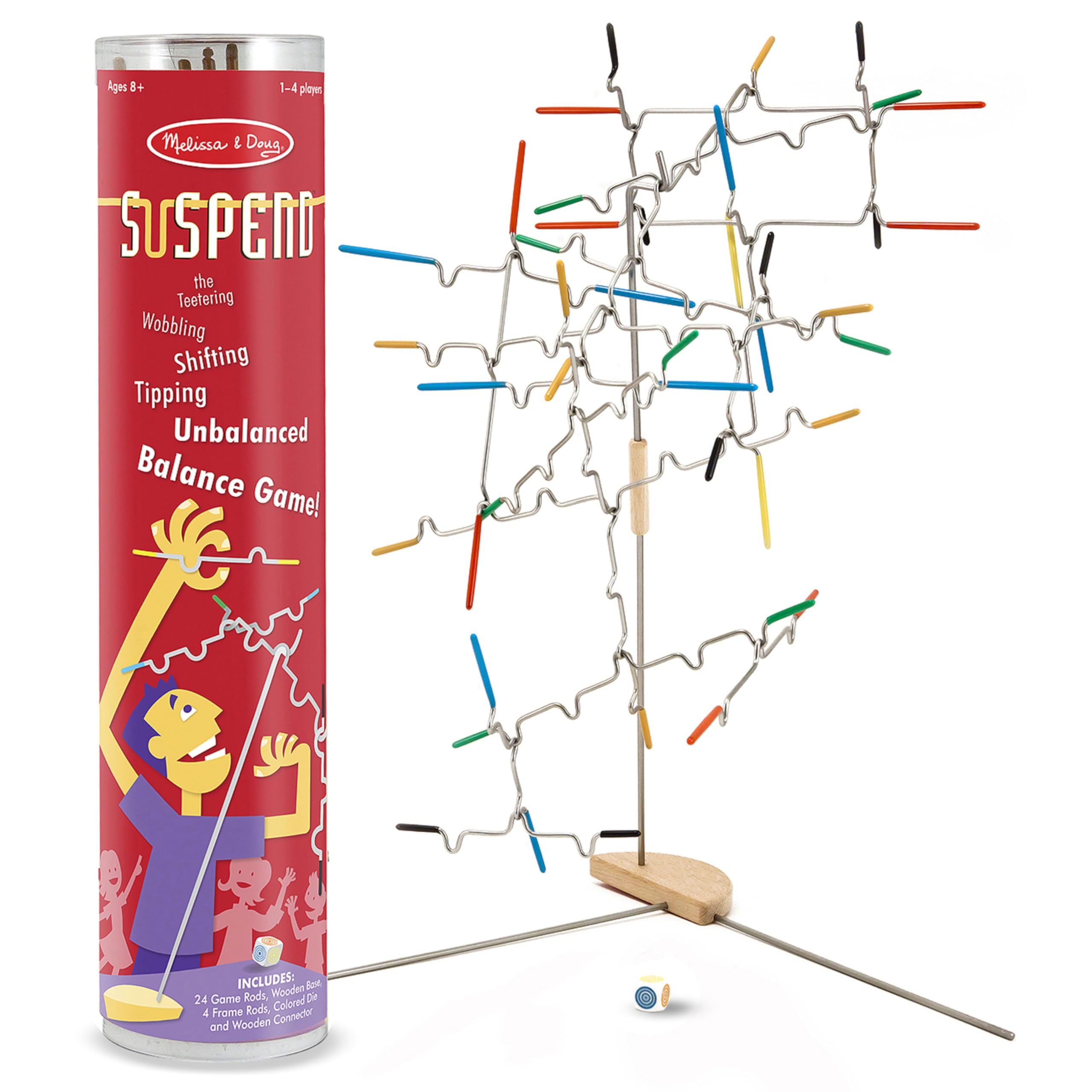 Melissa & Doug Suspend Family Game (31 pcs) - Wire Balance Game, Family Game Night Activities, Fo... | Amazon (US)