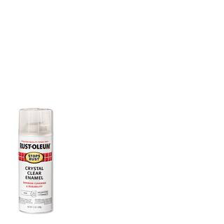 Rust-Oleum Stops Rust 12 oz. Protective Enamel Gloss Crystal Clear Spray Paint 7701830 - The Home... | The Home Depot