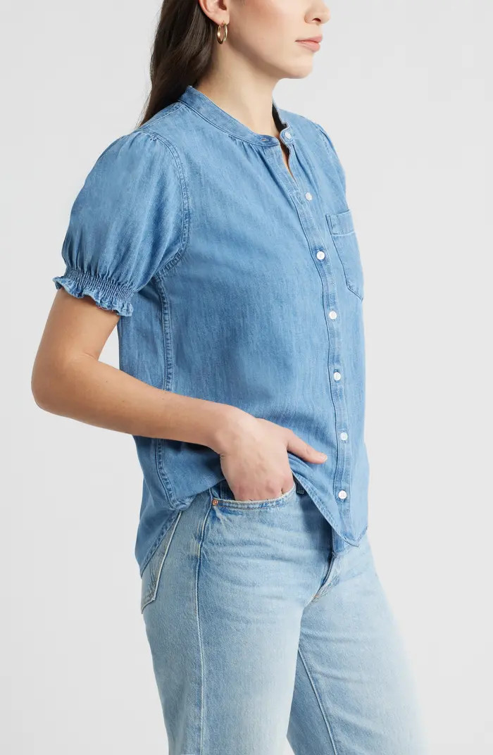Chambray Button-Up Shirt | Nordstrom