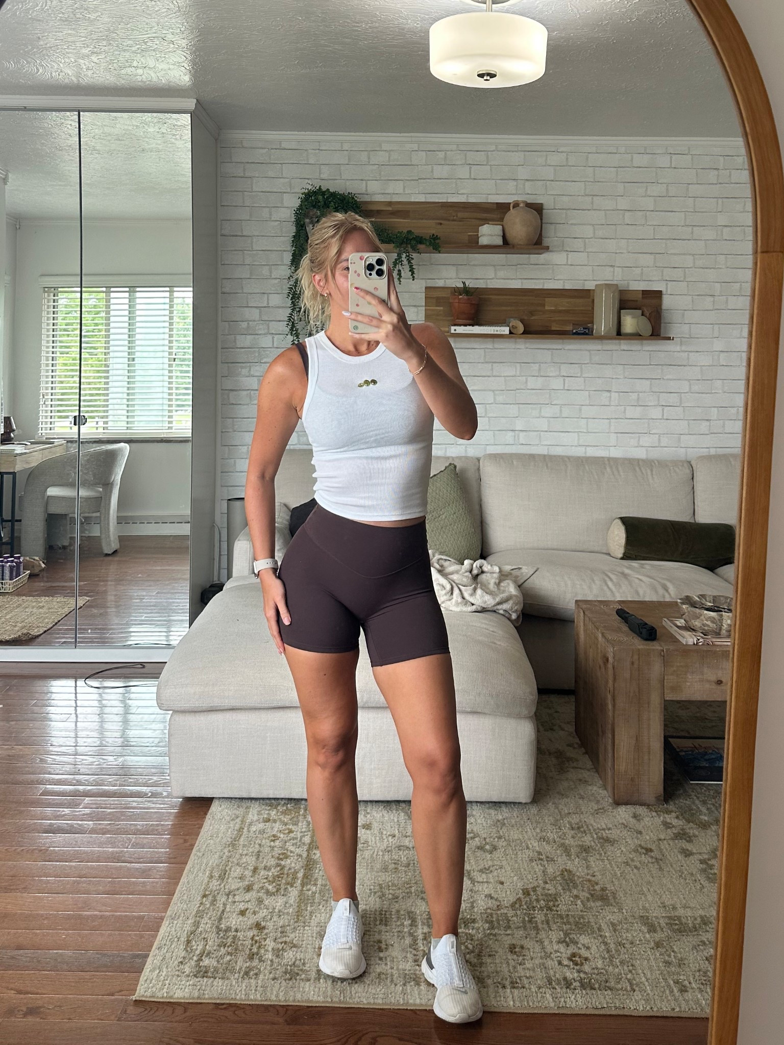 Workout set for today 

I’m wearing and XS in the bottoms and tank. The sports bra I’m wearing a small 

#LTKActive #LTKFindsUnder100