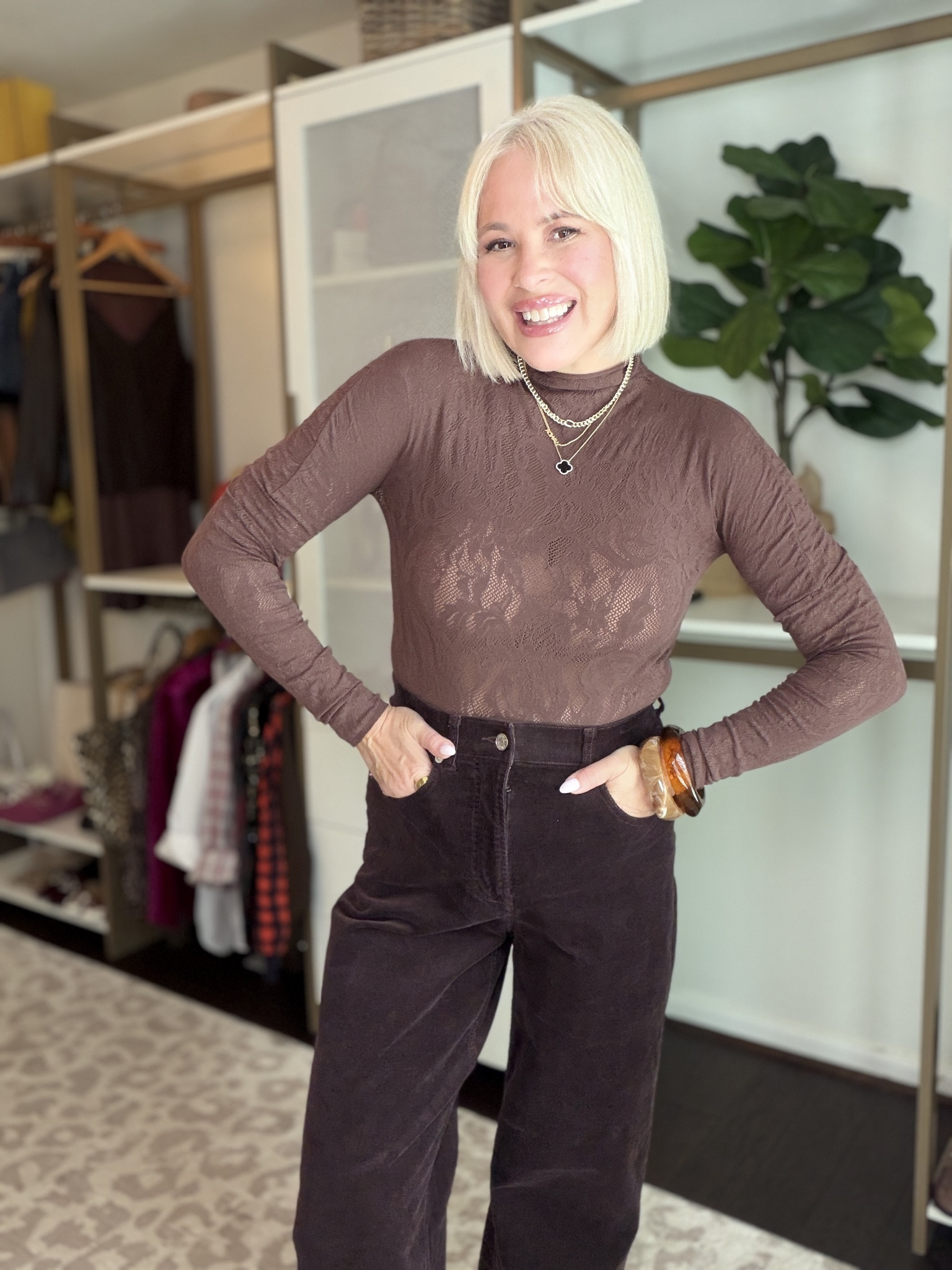 I am obsessed with this top, the lace is so gorgeous!

Fall top, fall fashion, fall outfit, women's fall fashion

#LTKSeasonal #LTKGiftGuide #LTKHoliday