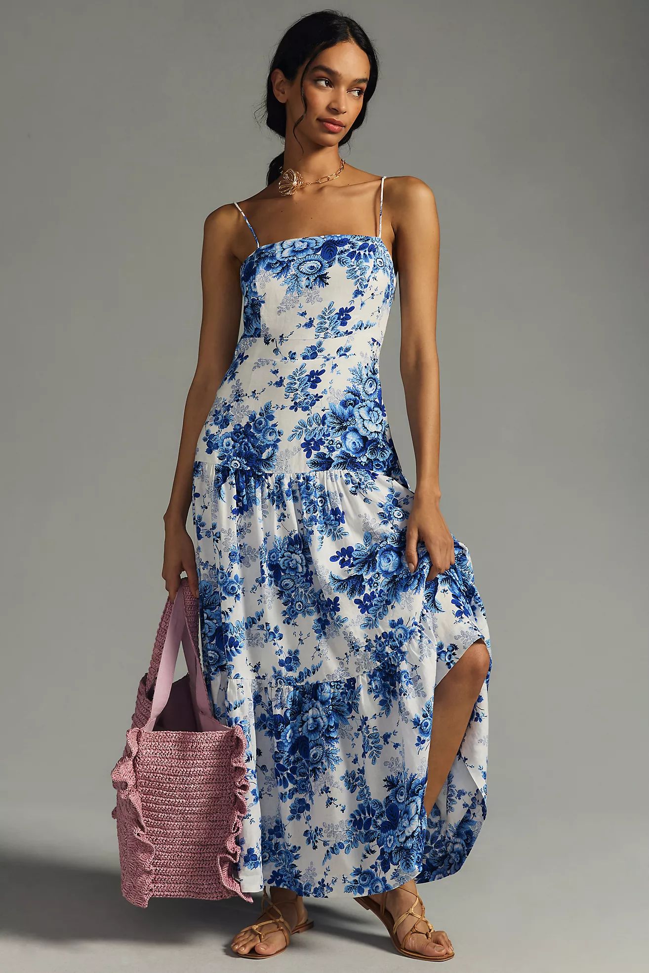 Maeve Drop-Waist Dress | Anthropologie (US)