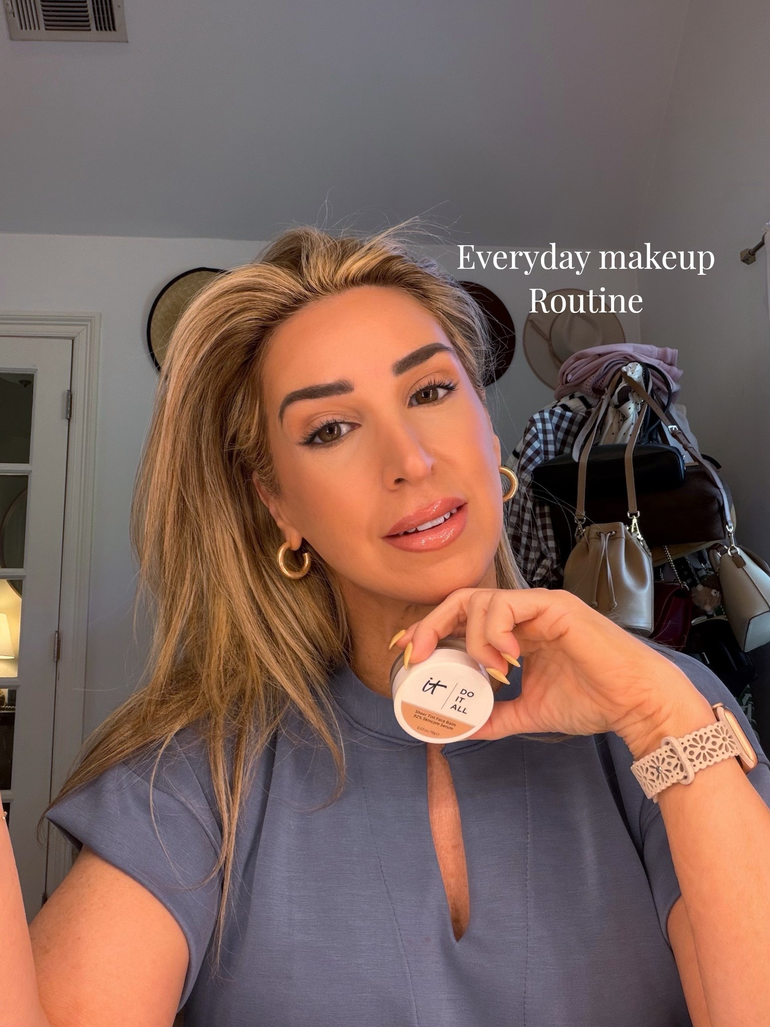 So much love for this @itcosmetics dewy skincare/foundation makeup. Feels so cooling on the skin and the perfect weight for the warmer months ahead. 

Beauty routine, everyday makeup routine

#LTKOver40 #LTKmorningroutine #LTKselfcare