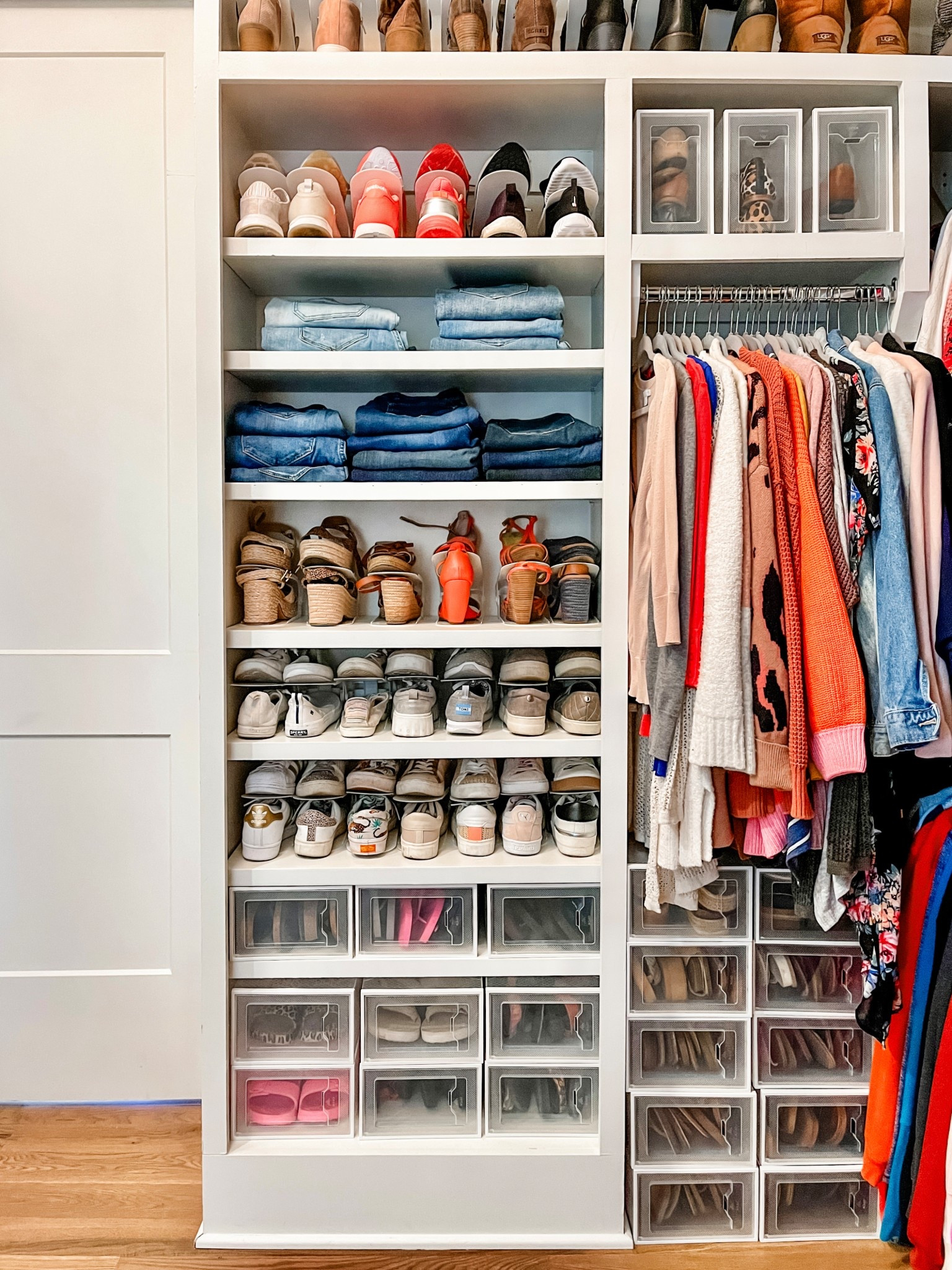 Maximize your shoe storage with two of our favorite products!

#LTKShoeCrush #LTKFindsUnder50 #LTKHome