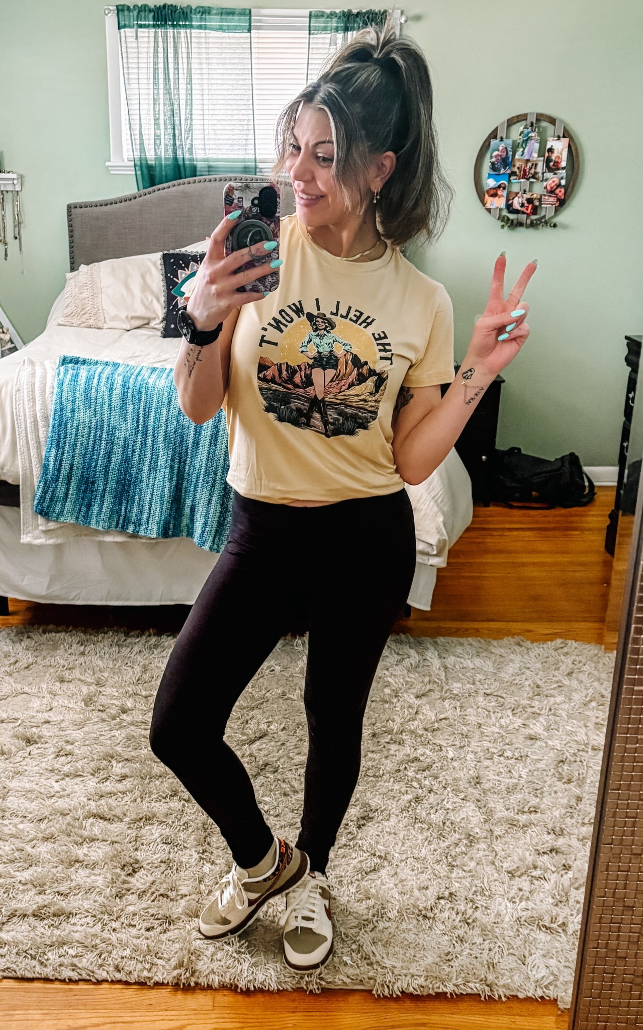 Trendy spring outfits for 2026!! 
Shirt is on sale and fits TTS!! 😘

#LTKSaleAlert #LTKootd #LTKgrwm