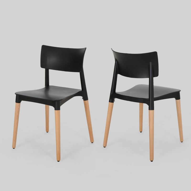 Set of 2 Margaretta Modern Dining Chairs - Christopher Knight Home | Target